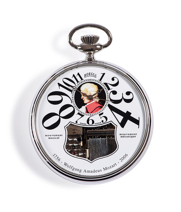 Composers Collection (M20 MO). Boegli Musical Pocket Watch