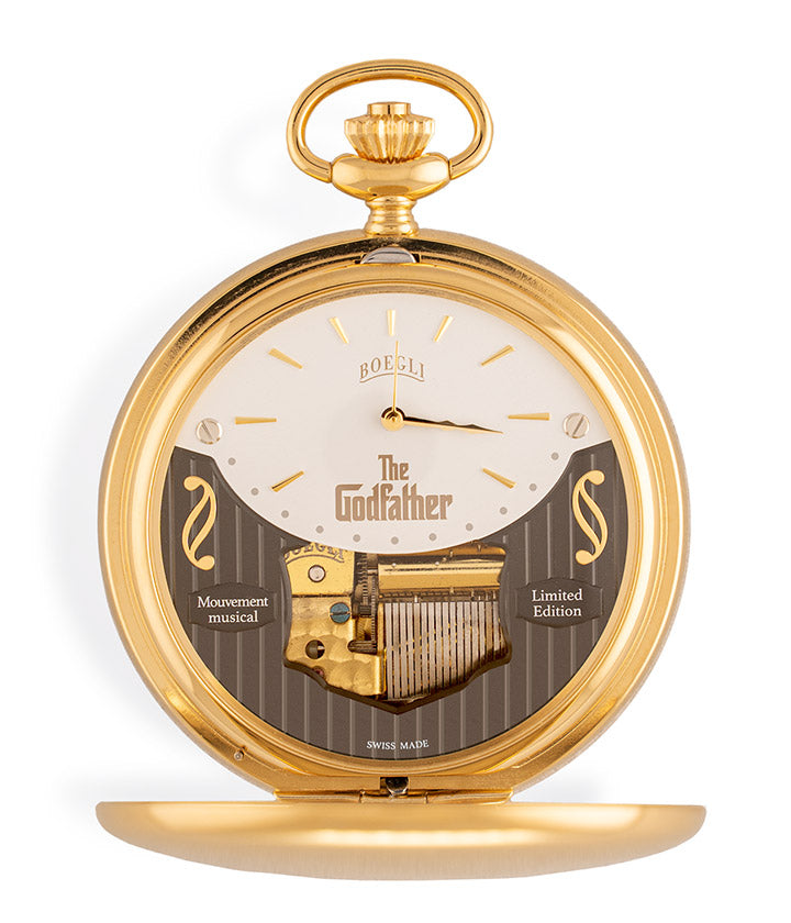 The Godfather Collection (MGF250B). Boegli Musical Pocket Watch